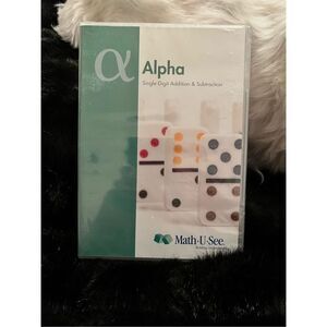 Alpha Single-Digit Addition & Subtraction Dvd by Math-U-See 2009 DVD   DV